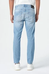 Miracle of Denim 5-Pocket Jeans Alf Tapered (1-tlg) Hellblau