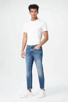 Miracle of Denim 5-Pocket Jeans Alf Tapered (1-tlg)