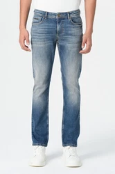 Miracle of Denim 5-Pocket Jeans Thomas Comfort Creme/Blau/Weiß/Schwarz