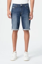 Miracle of Denim Jeansbermudas Trevol Shorts Creme/Schwarz/Beige