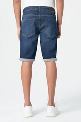 Miracle of Denim Jeansbermudas Trevol Shorts Creme/Schwarz/Beige