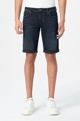 Miracle of Denim Jeansbermudas Trevol Shorts Dunkelblau/Schwarz/Weiß/Blau/Creme