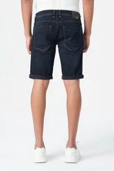 Miracle of Denim Jeansbermudas Trevol Shorts Dunkelblau/Schwarz/Weiß/Blau/Creme