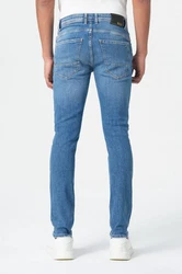Miracle of Denim 5-Pocket Jeans Ricardo Regular Creme/Weiß/Blau/Hellblau