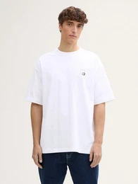 T-Shirt Oversize T-Shirt mit Rcken-Print