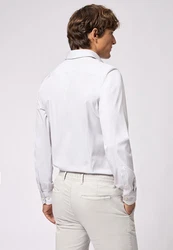 Roy Robson Businesshemd Slim Fit Weiß/Creme/Grau