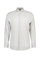 Roy Robson Businesshemd Slim Fit Weiß/Creme/Grau