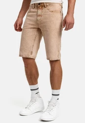 Indicode Jeansshorts INTempol Beige/Braun/Khaki