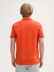 TOM TAILOR Denim Poloshirt Orange/Rot