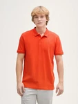 TOM TAILOR Denim Poloshirt Orange/Rot