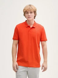 TOM TAILOR Denim Poloshirt Orange/Rot