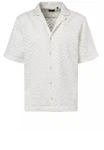 Strellson Langarmhemd Cliro1 Weiß/Creme/Grau