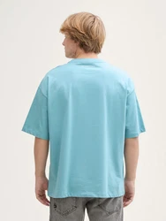 TOM TAILOR Denim T-Shirt Hellblau/Blau