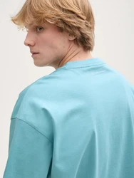 TOM TAILOR Denim T-Shirt Hellblau/Blau