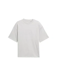TOM TAILOR Denim T-Shirt Weiß/Grau