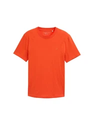 TOM TAILOR Denim T-Shirt Orange/Rot