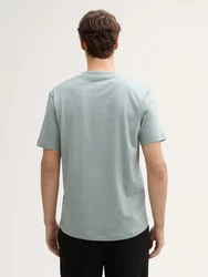 TOM TAILOR Denim T-Shirt Grün/Hellgrün/Hellblau/Blau