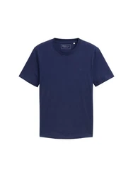 TOM TAILOR Denim T-Shirt Dunkelblau/Lila