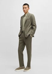 BOSS Sneaker Kieran Tenn Dunkelgrün/Khaki/Braun