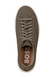 BOSS Sneaker Kieran Tenn Dunkelgrün/Khaki/Braun