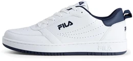 Rega White-White- Navy Sneaker