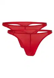 String 2er Pack RED1201 (Spar-Set, 2-St) String - Ohne Eingriff - Luftige Mikrofaser