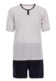 Schlafanzug Pyjama Set Shorty - Punkte