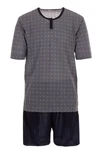 Lucky Schlafanzug Pyjama Set Shorty 