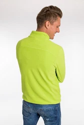 DEPROC Active Fleecejacke KIRKVALE MEN Grün/Neonfarben