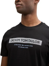 TOM TAILOR DENIM T-Shirt Schwarz