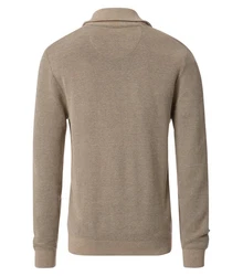 CASAMODA Troyer Strickpullover Pullover Khaki/Braun/Grau/Beige