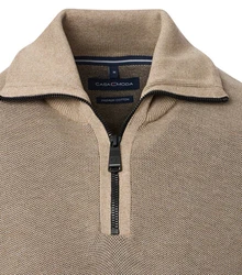 CASAMODA Troyer Strickpullover Pullover Khaki/Braun/Grau/Beige