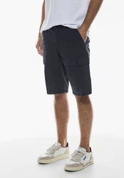 STREET ONE MEN Cargohose Shorts Dunkelblau/Dunkelgrau/Grau/Blau