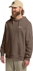 Jack Wolfskin Kapuzenpullover ESSENTIAL HOODIE Grau/Braun/Khaki