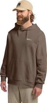 Jack Wolfskin Kapuzenpullover ESSENTIAL HOODIE Grau/Braun/Khaki