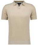 RAGMAN Rundhalspullover Khaki/Beige/Braun/Weiß