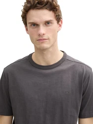 TOM TAILOR T-Shirt mit Logo Stickerei 