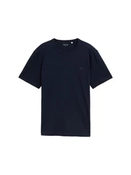 TOM TAILOR T-Shirt mit Logo Stickerei 