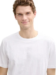 TOM TAILOR T-Shirt mit Logo Stickerei 