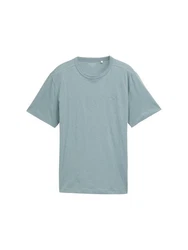 TOM TAILOR T-Shirt mit Logo Stickerei 