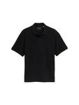 TOM TAILOR Denim Poloshirt Schwarz/Dunkelblau