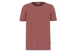 Joop Jeans T-Shirt Cliff Rundhals Kurzarm Rot/Braun/Rosa