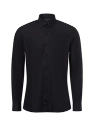 Finshley & Harding Businesshemd Dunkelblau/Schwarz/Hellblau
