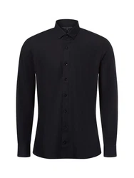 Finshley & Harding Businesshemd Dunkelblau/Schwarz/Hellblau