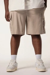 STHUGE Bermudas Cargo-Bermuda Baggy Fit Beige/Khaki