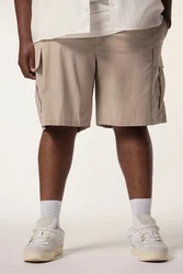 STHUGE Bermudas Cargo-Bermuda Baggy Fit Beige/Khaki