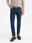 OMBRE Slim-fit Jeans Klassische Herrenjeans SLIM FIT Dunkelblau/Blau