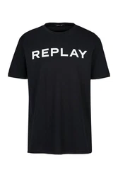 Replay T-Shirt BASIC JERSEY Blau/Dunkelblau/Rot/Schwarz