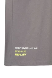 Replay T-Shirt PIECE DYED HEAVY COTTON JERSEY Grau/Braun/Dunkelgrau/Hellgrau