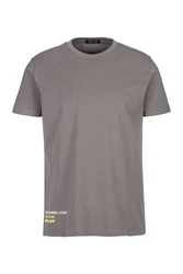 Replay T-Shirt PIECE DYED HEAVY COTTON JERSEY Grau/Braun/Dunkelgrau/Hellgrau